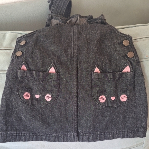 Cynthia Rowley Kitty Pocket Skirtalls Dress Girls Size 3T - Picture 3 of 4